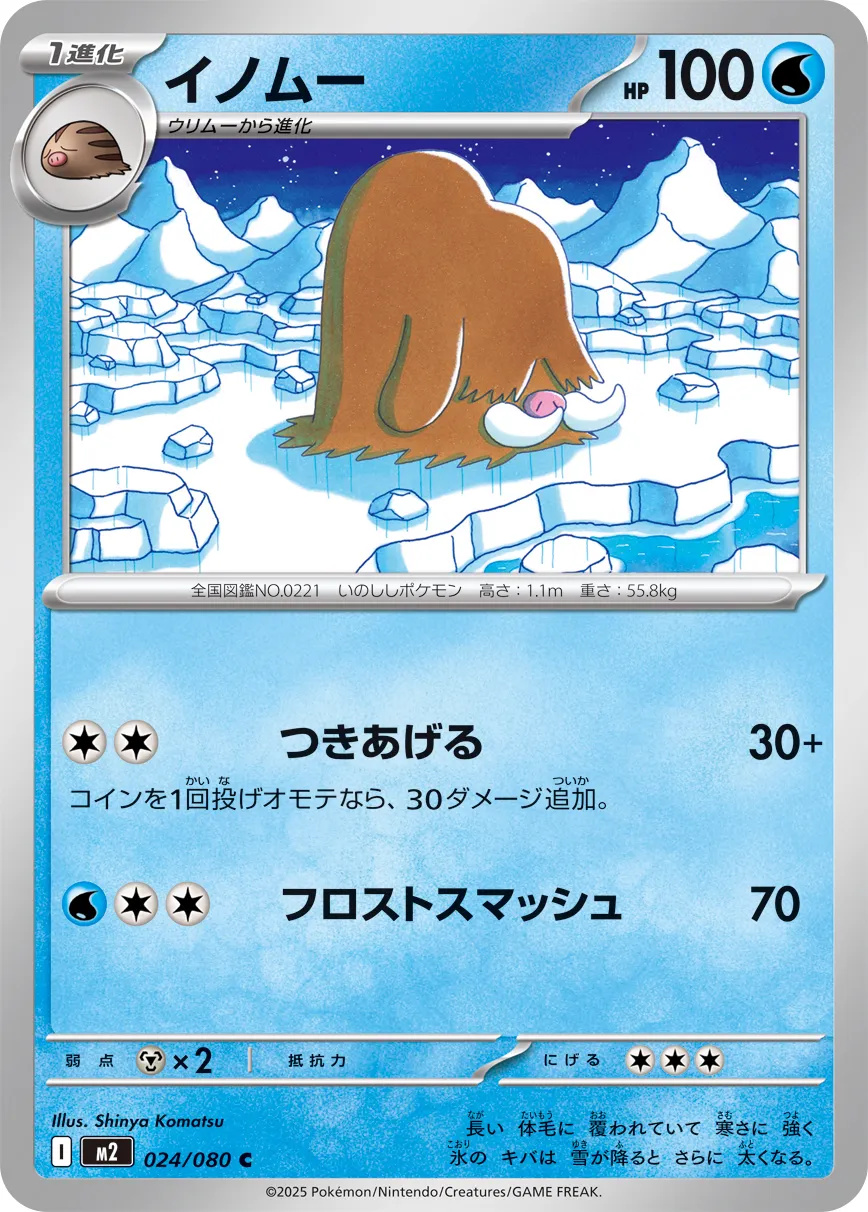 m2 Inferno X - 024/080 - Piloswine