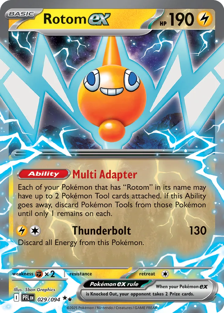 PFL Phantasmal Flames - 029/094 - Rotom ex