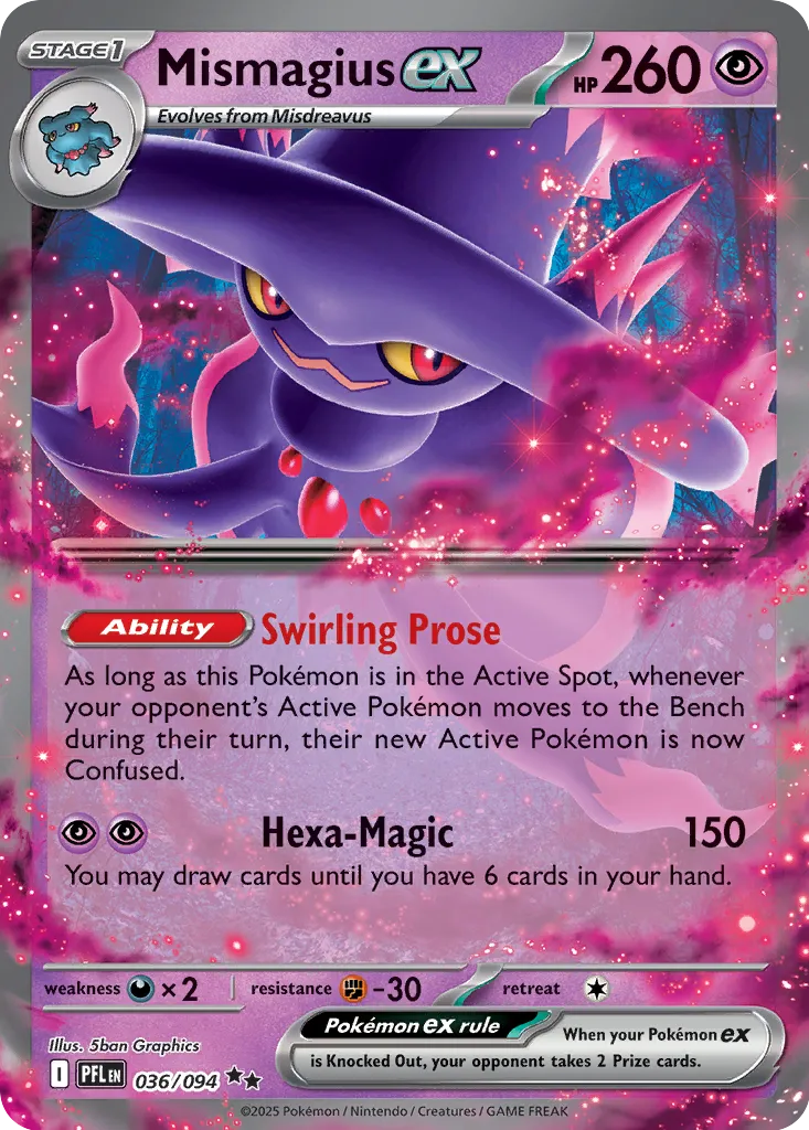 PFL Phantasmal Flames - 036/094 - Mismagius ex