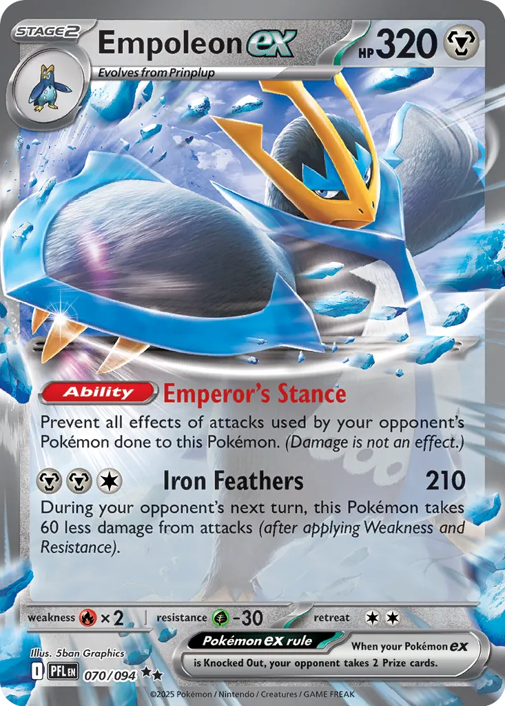 PFL Phantasmal Flames - 070/094 - Empoleon ex