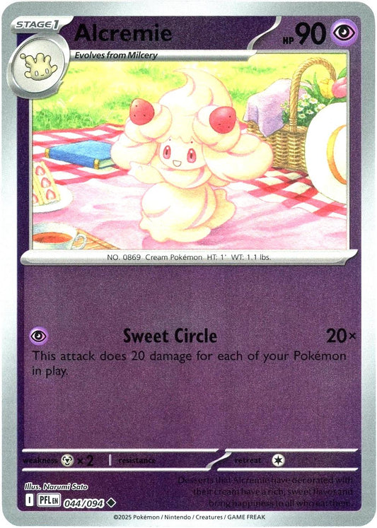 PFL Phantasmal Flames - 044/094 - Alcremie (Reverse Holo)
