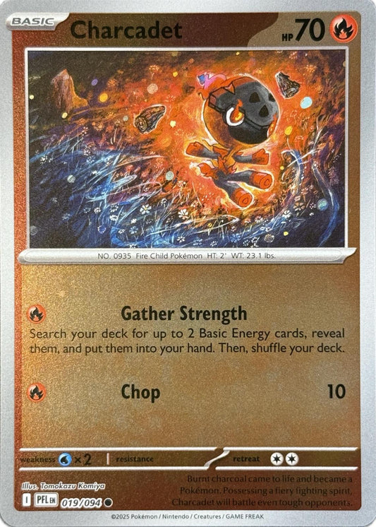 PFL Phantasmal Flames - 019/094 - Charcadet (Reverse Holo)