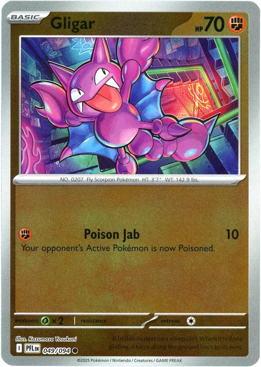 PFL Phantasmal Flames - 049/094 - Gligar (Reverse Holo)