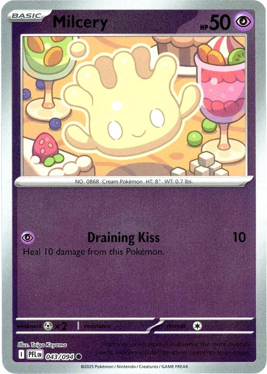 PFL Phantasmal Flames - 043/094 - Milcery (Reverse Holo)