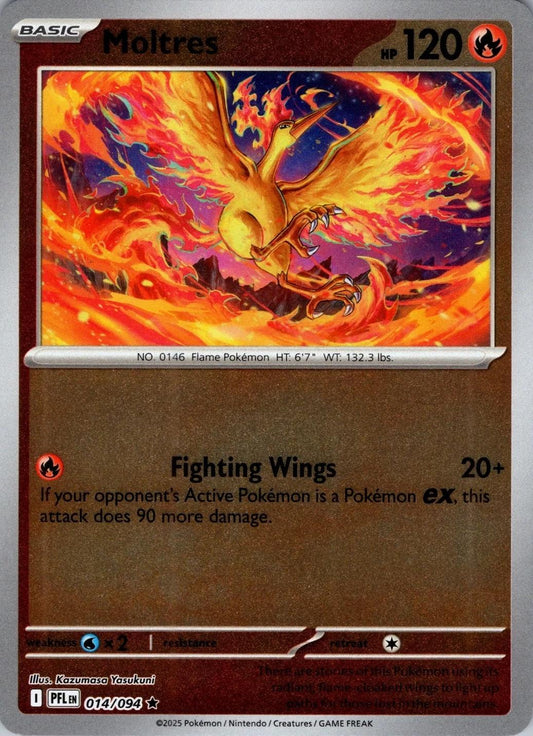 PFL Phantasmal Flames - 014/094 - Moltres (Reverse Holo)