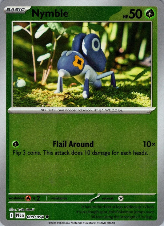 PFL Phantasmal Flames - 009/094 - Nymble (Reverse Holo)