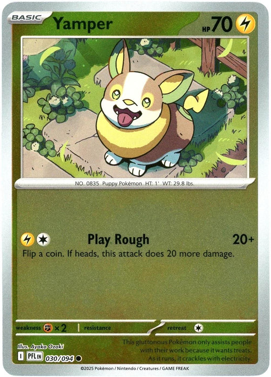 PFL Phantasmal Flames - 030/094 - Yamper (Reverse Holo)