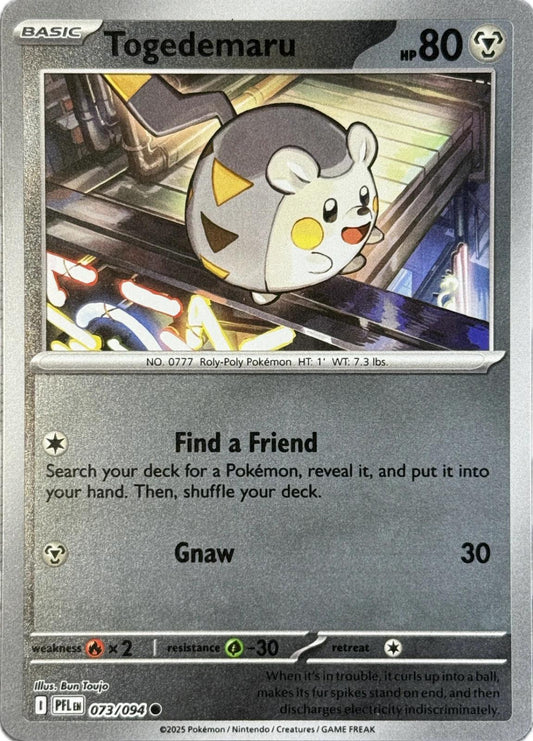 PFL Phantasmal Flames - 073/094 - Togedemaru (Reverse Holo)
