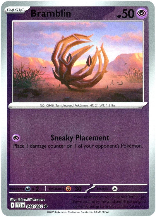 PFL Phantasmal Flames - 046/094 - Bramblin (Reverse Holo)