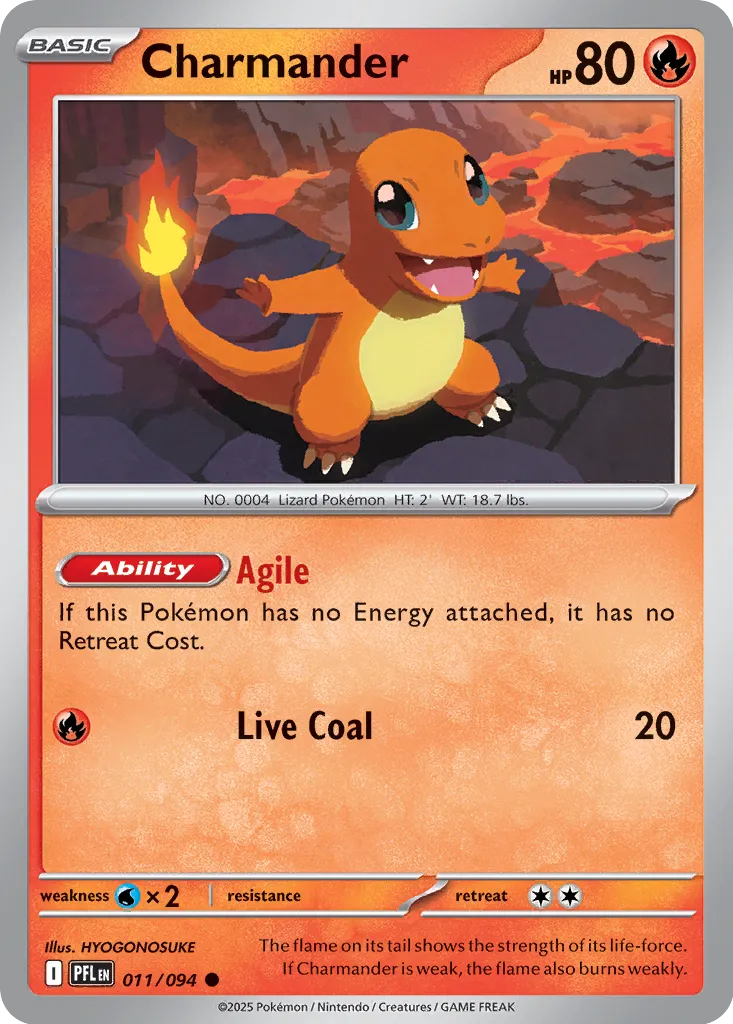 PFL Phantasmal Flames - 011/094 - Charmander
