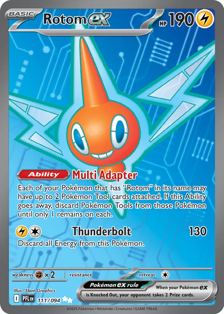 PFL Phantasmal Flames - 111/094 - Rotom ex