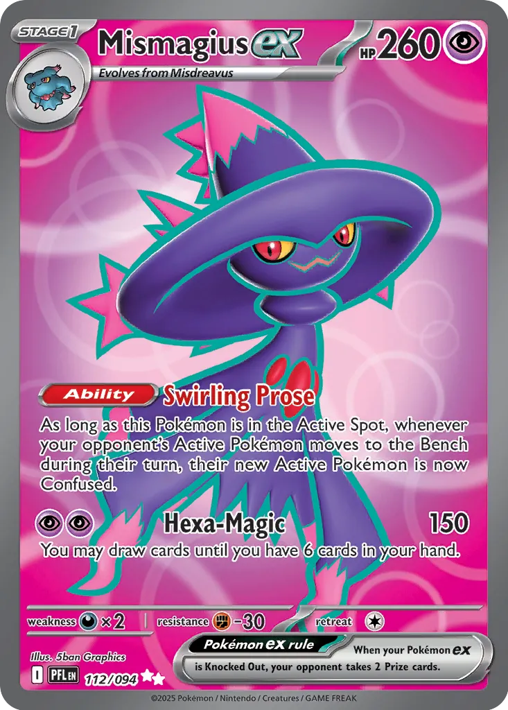 PFL Phantasmal Flames - 112/094 - Mismagius ex