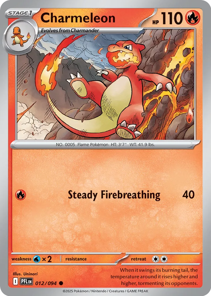 PFL Phantasmal Flames - 012/094 - Charmeleon