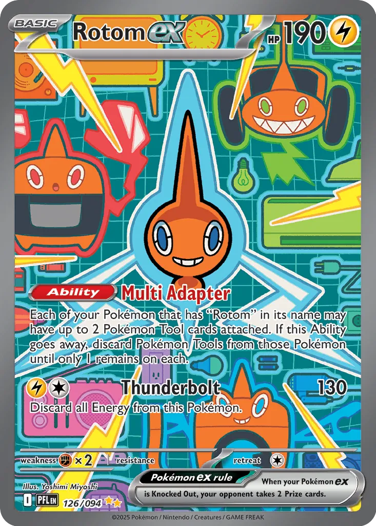 PFL Phantasmal Flames - 126/094 - Rotom ex