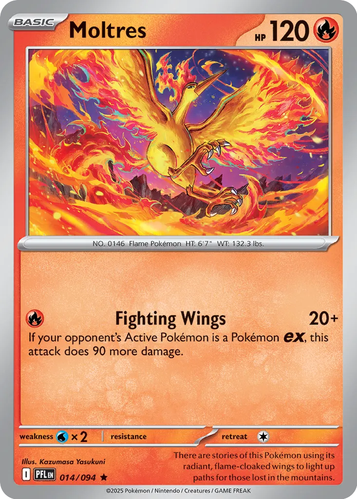 PFL Phantasmal Flames - 014/094 - Moltres (Holo)
