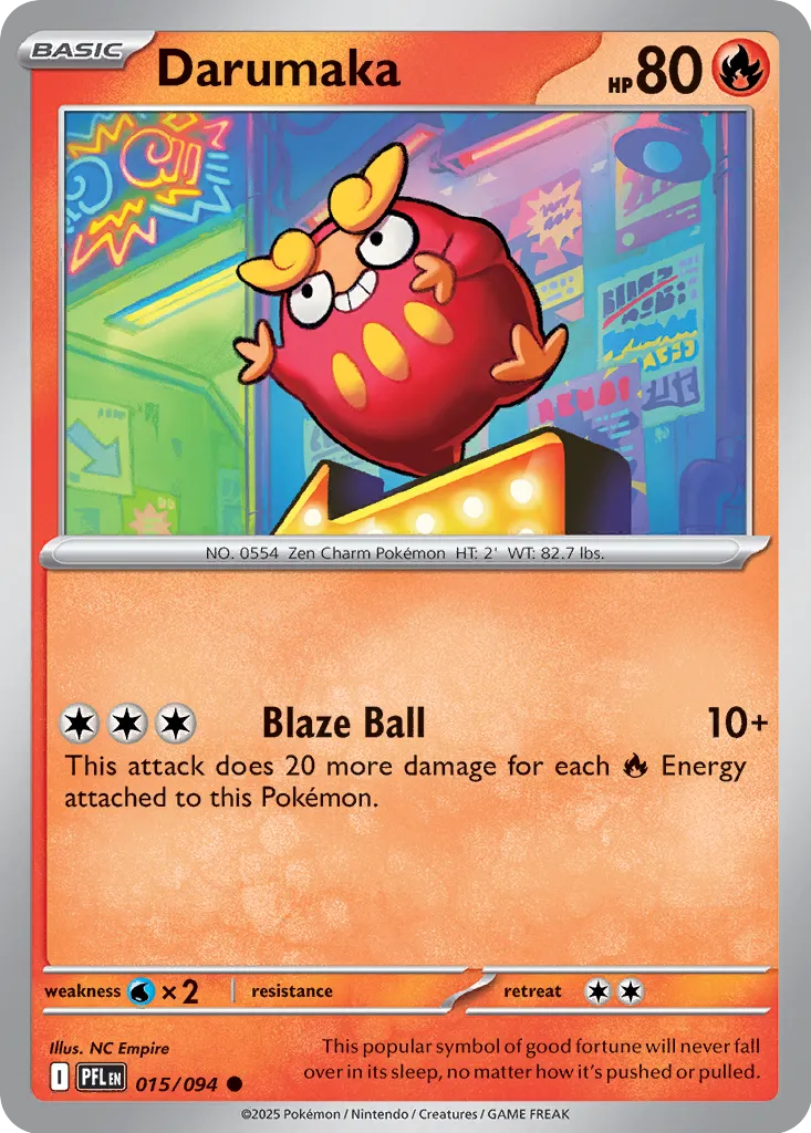 PFL Phantasmal Flames - 015/094 - Darumaka
