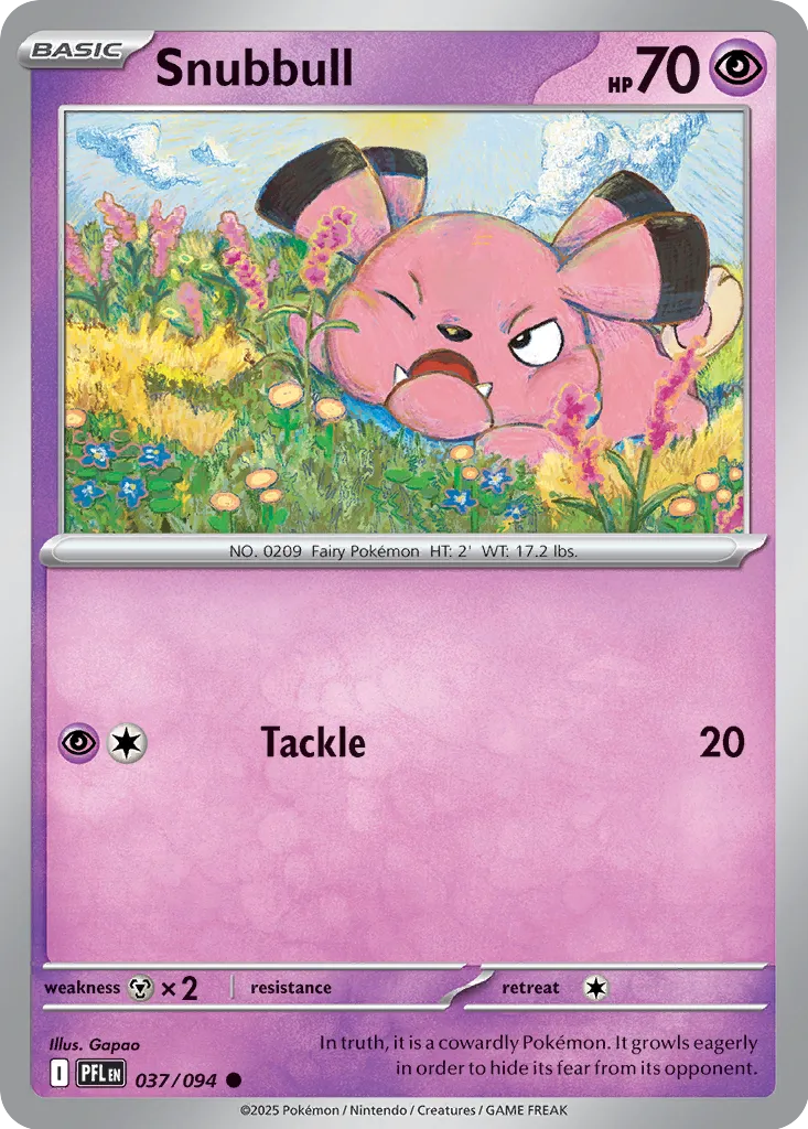 PFL Phantasmal Flames - 037/094 - Snubbull