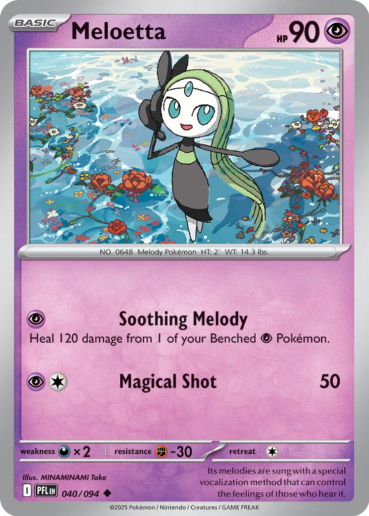 PFL Phantasmal Flames - 040/094 - Meloetta
