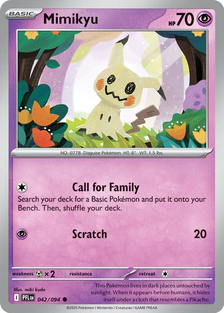 PFL Phantasmal Flames - 042/094 - Mimikyu