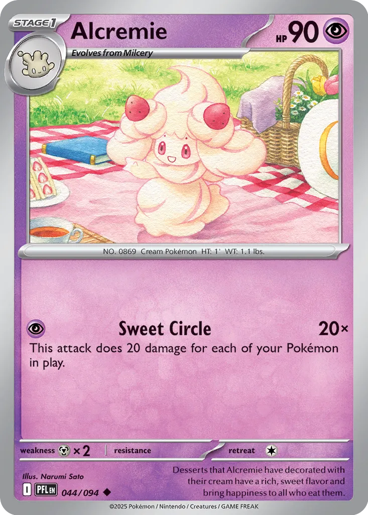 PFL Phantasmal Flames - 044/094 - Alcremie
