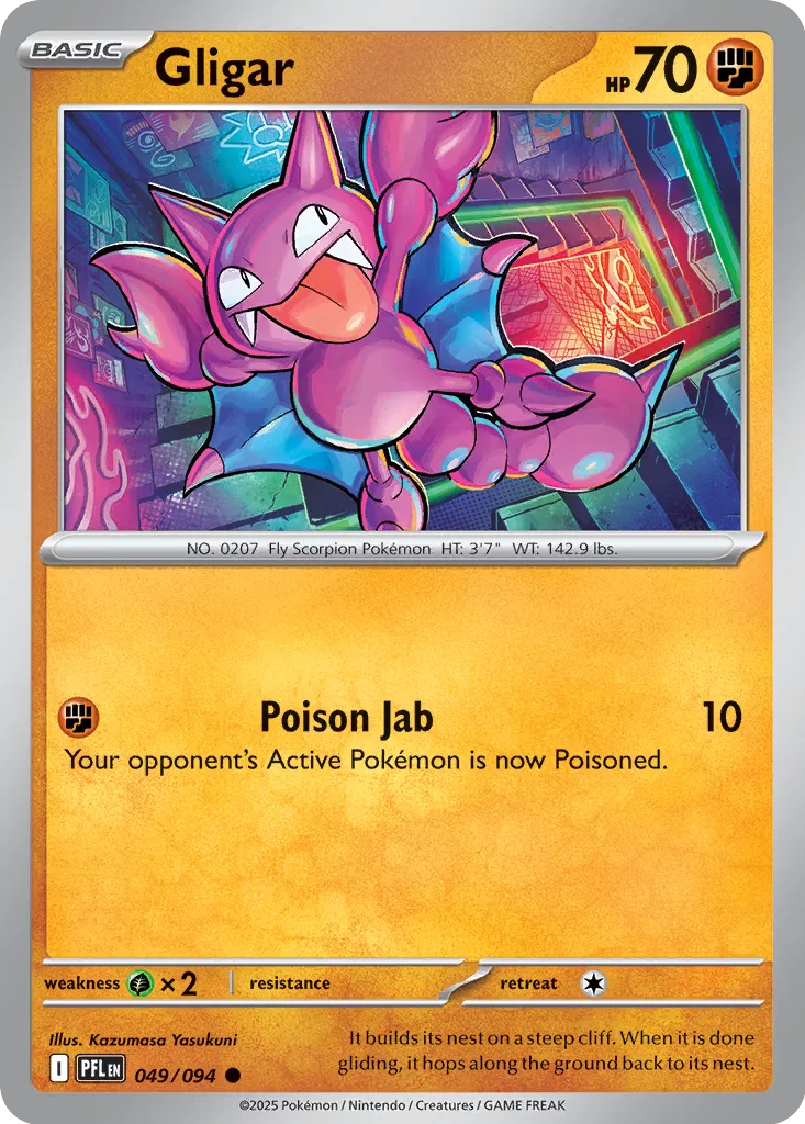 PFL Phantasmal Flames - 049/094 - Gligar