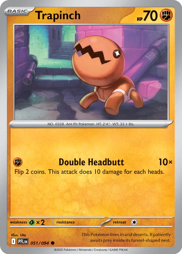 PFL Phantasmal Flames - 051/094 - Trapinch