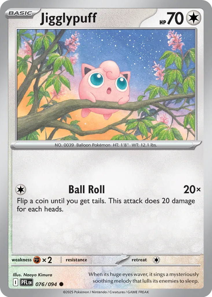 PFL Phantasmal Flames - 076/094 - Jigglypuff