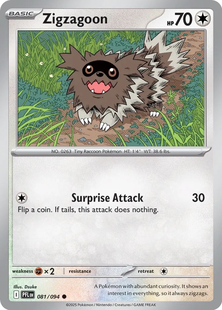 PFL Phantasmal Flames - 081/094 - Zigzagoon
