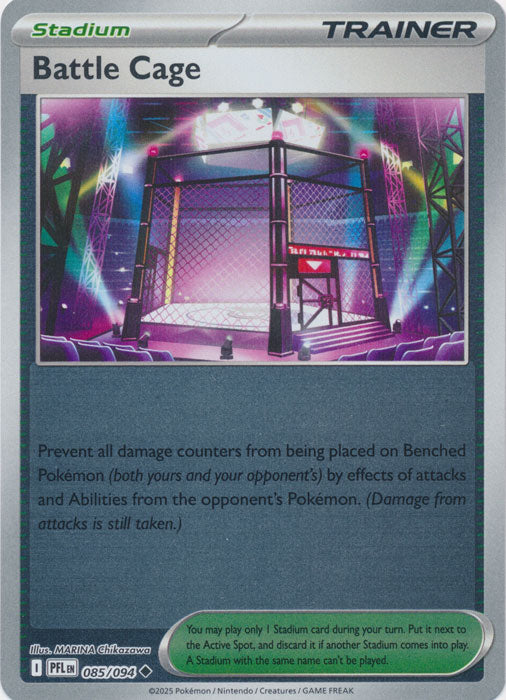 PFL Phantasmal Flames - 085/094 - Battle Cage (Reverse Holo)