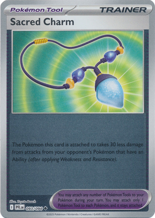 PFL Phantasmal Flames - 093/094 - Sacred Charm (Reverse Holo)