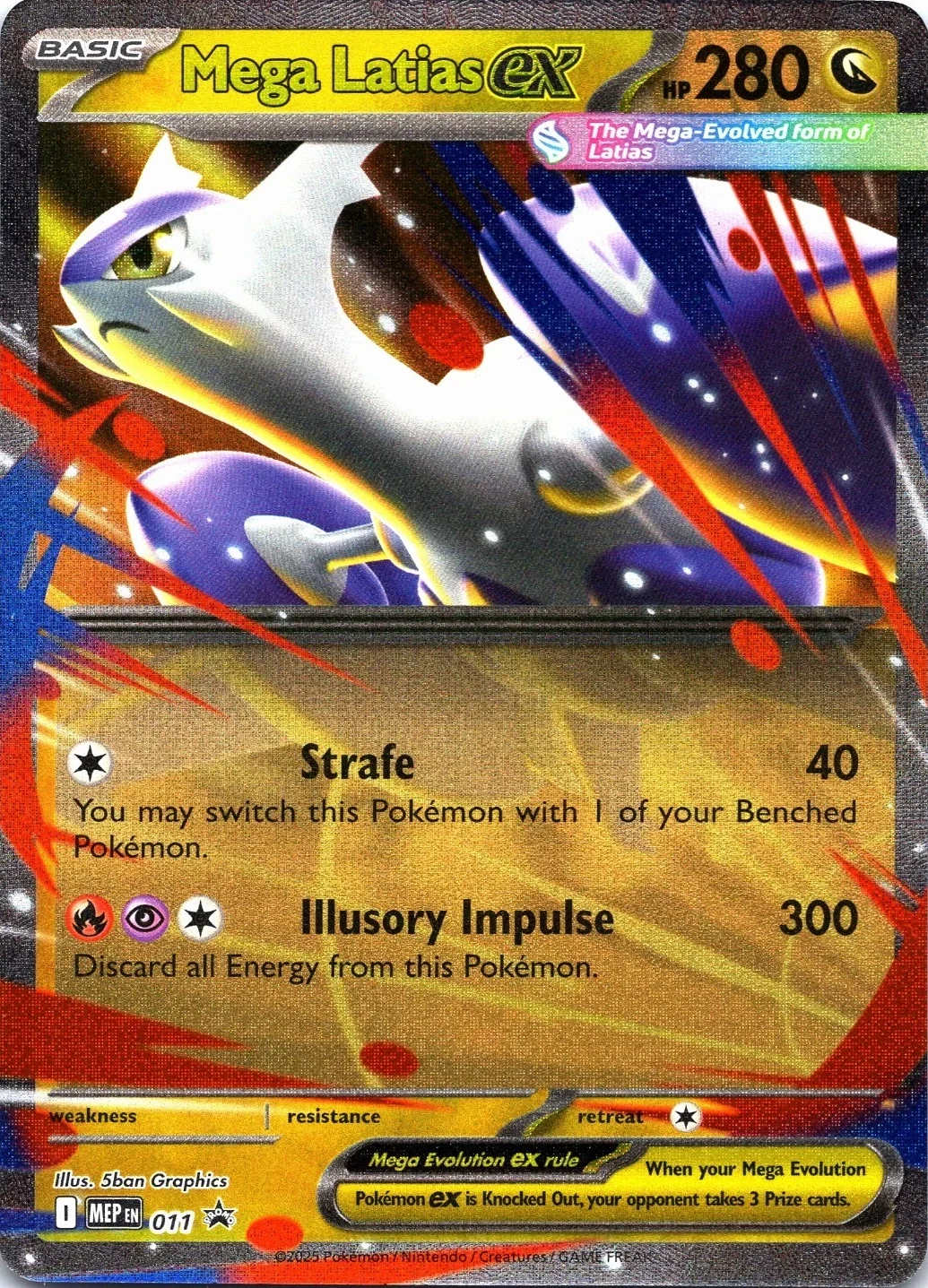 MEP Mega Evolution Promos - MEP011 - Mega Latias ex