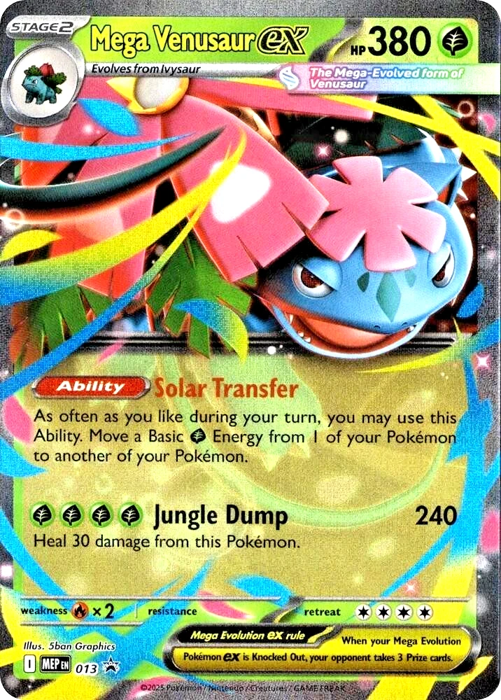 MEP Mega Evolution Promos - MEP013 - Mega Venusaur ex