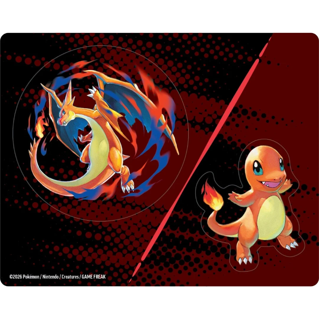 Pokemon TCG: Ascended Heroes - Tech Sticker - Charmander/Mega Charizard Y