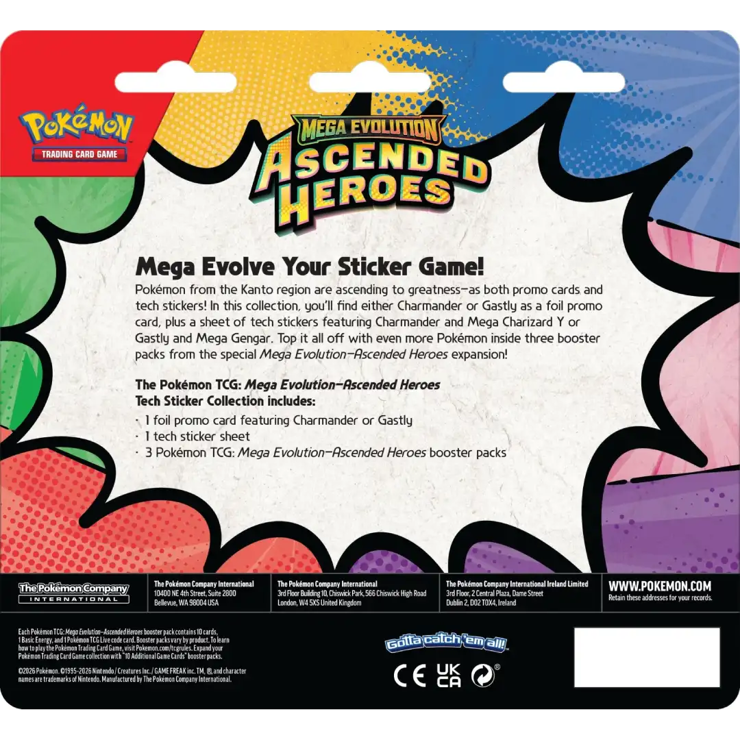 Pokemon TCG: Ascended Heroes - Tech Sticker