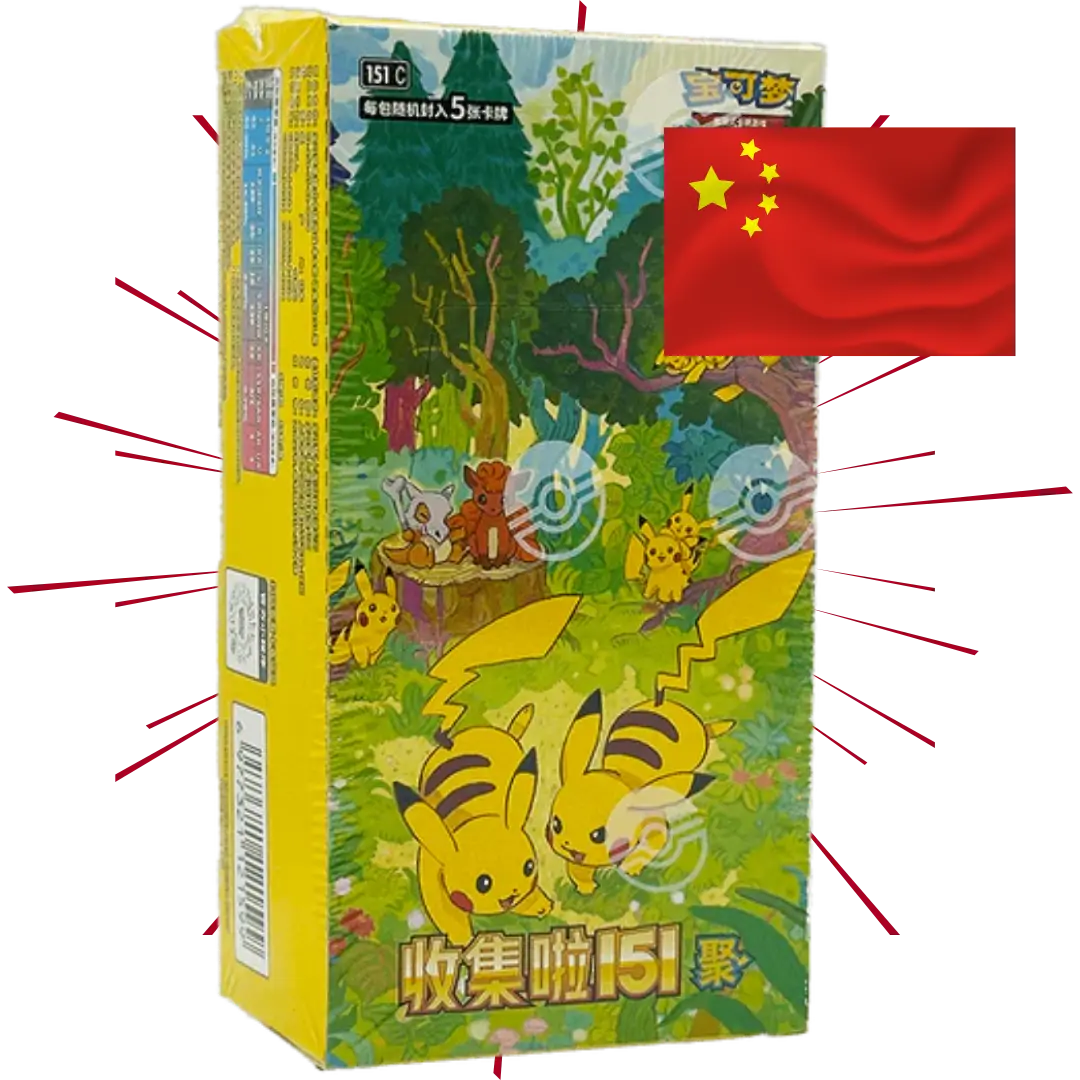 Booster Box - Slim Booster - 151_ Gathering (151C) CHIŃSKI