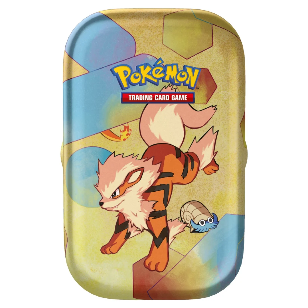 Pokemon TCG: Scarlet & Violet 151 – Mini Tin – Arcanine & Omanyte