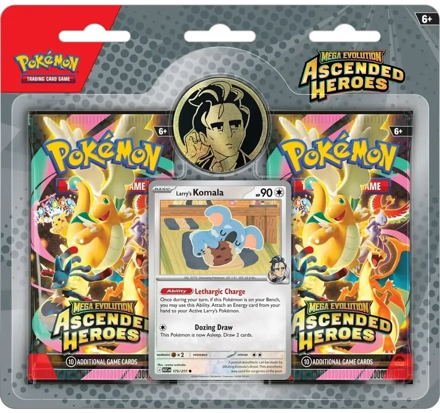 Pokemon TCG: Trainer's 2-pack - Larry's Komala