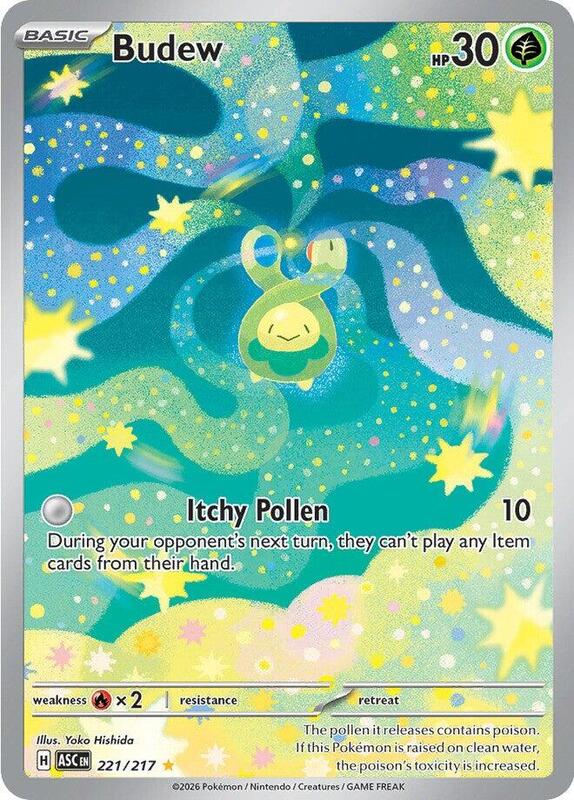 ASC Ascended Heroes - 221/217 - Budew