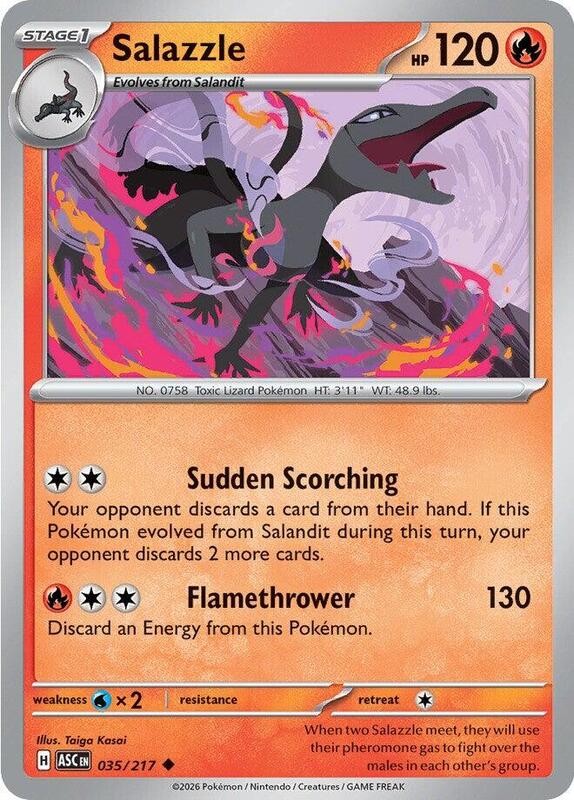 ASC Ascended Heroes - 035/217 - Salazzle
