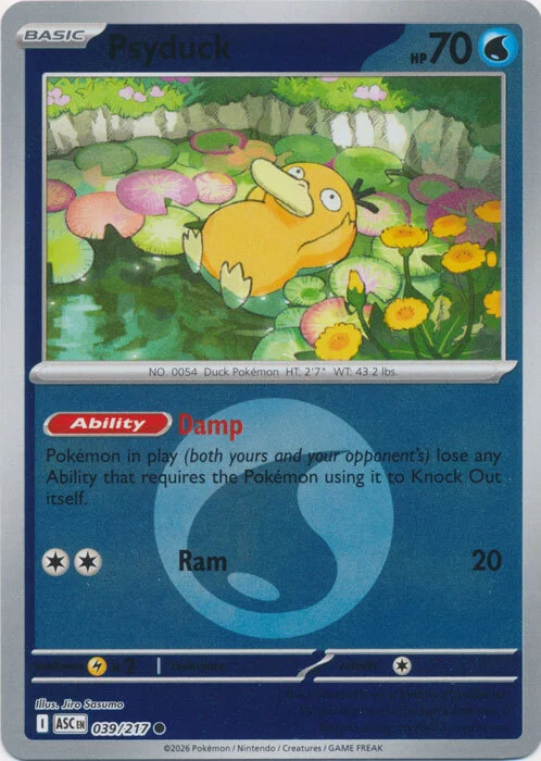 ASC Ascended Heroes - 039/217 - Psyduck (Energy Reverse Holo)
