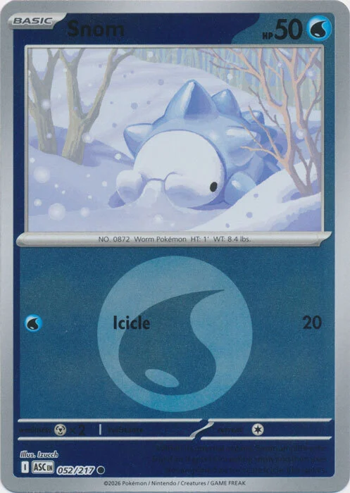 ASC Ascended Heroes - 052/217 - Snom (Energy Reverse Holo)