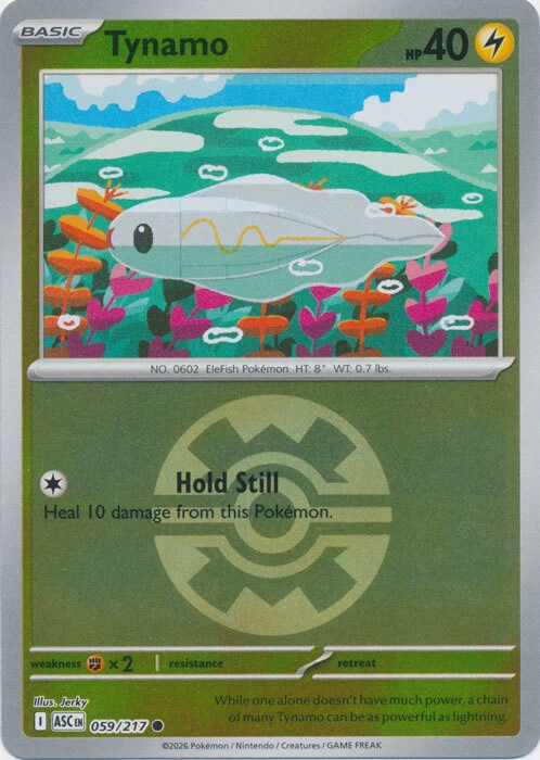 ASC Ascended Heroes - 059/217 - Tynamo (Quick Ball Reverse Holo)