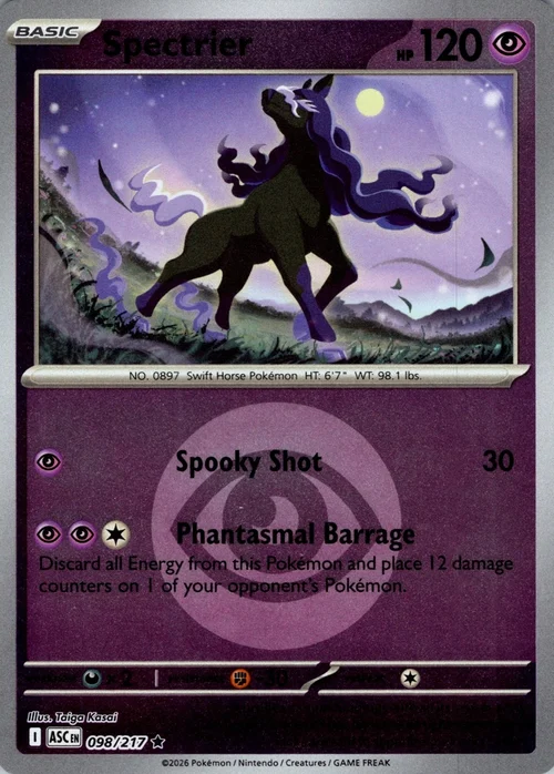 ASC Ascended Heroes - 098/217 - Spectrier (Energy Reverse Holo)