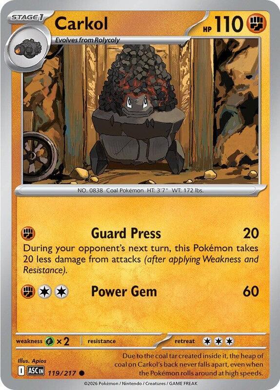 ASC Ascended Heroes - 119/217 - Carkol