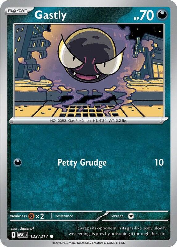 ASC Ascended Heroes - 123/217 - Gastly