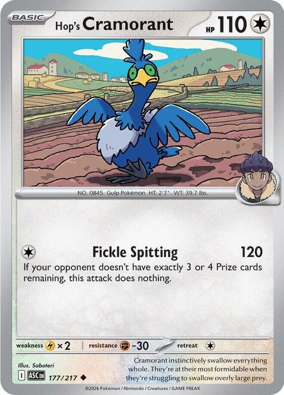 ASC Ascended Heroes - 177/217 - Hop's Cramorant