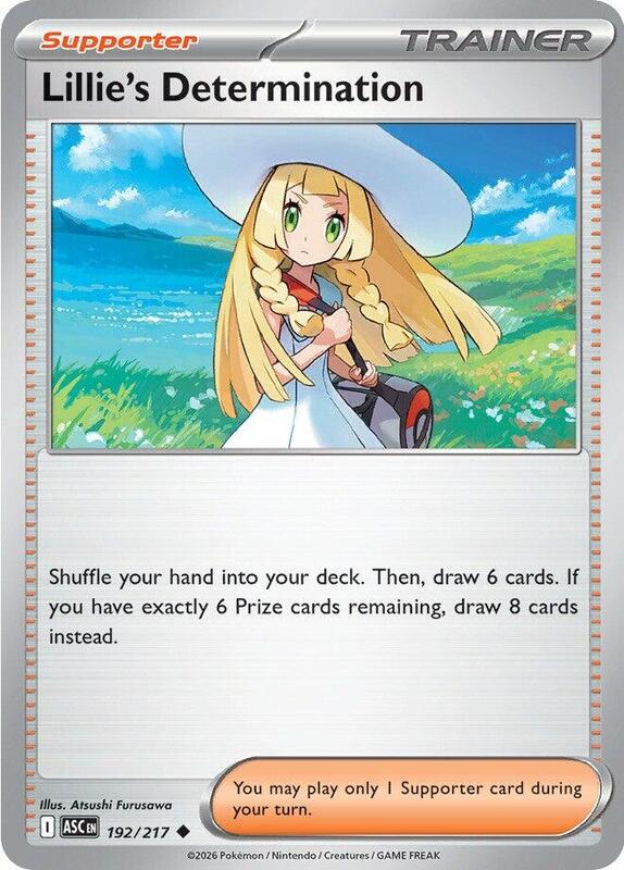ASC Ascended Heroes - 192/217 - Lillie's Determination