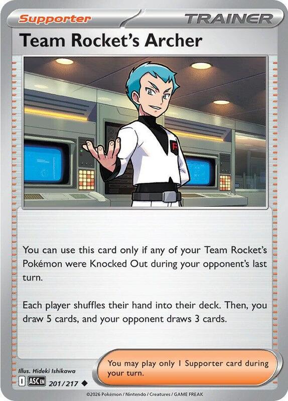 ASC Ascended Heroes - 201/217 - Team Rocket's Archer