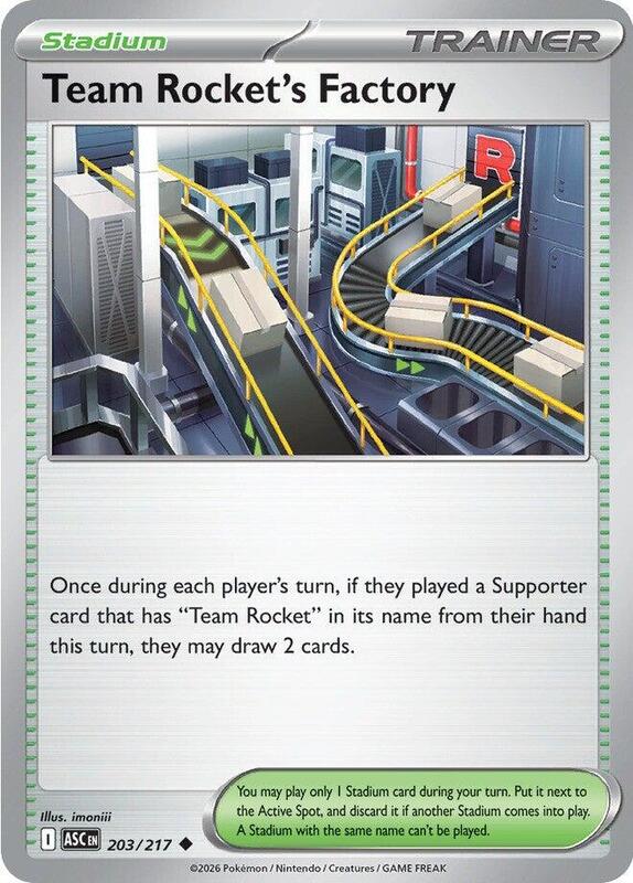 ASC Ascended Heroes - 203/217 - Team Rocket's Factory