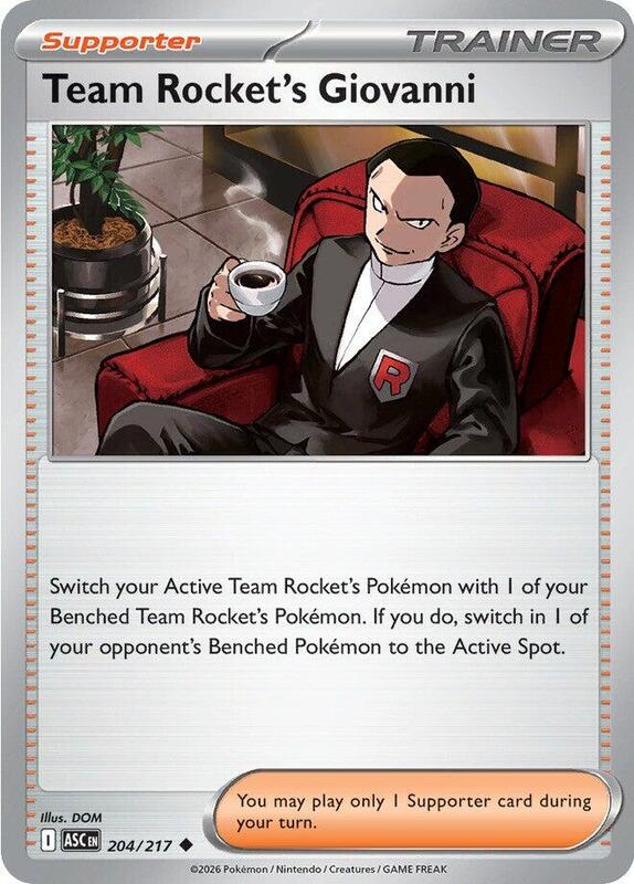 ASC Ascended Heroes - 204/217 - Team Rocket's Giovanni